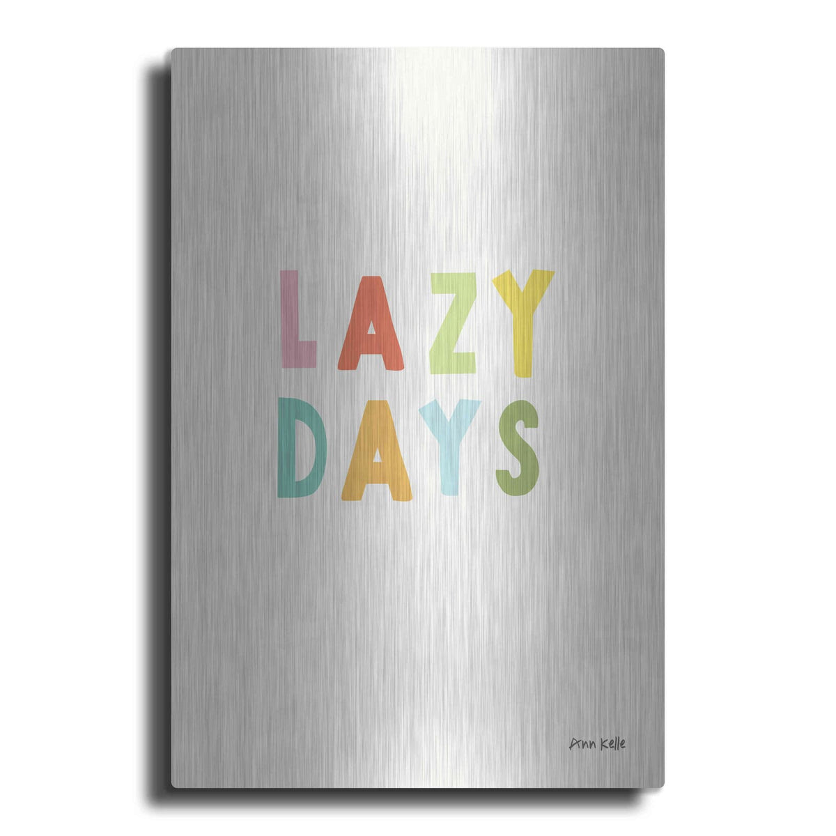 'Lazy Days' by Ann Kelle – Metal Wall Art