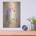 'Butterfly Botanical I' by Debra Van Swearingen – Metal Wall Art, 12x16 room view