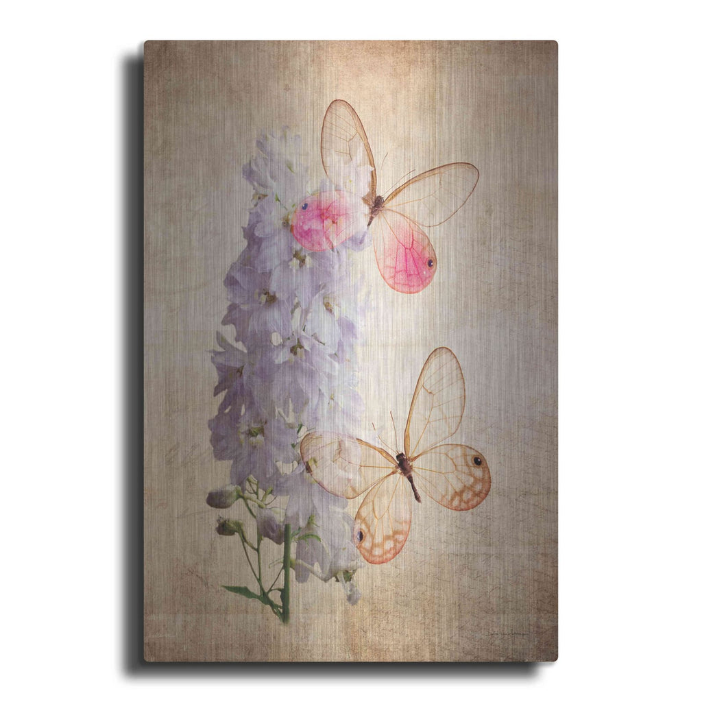 'Butterfly Botanical I' by Debra Van Swearingen – Metal Wall Art