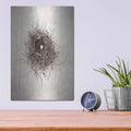 'Nest I' by Debra Van Swearingen – Metal Wall Art, 12x16 room view