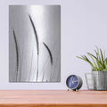 'Field Grasses IV White' by Debra Van Swearingen – Metal Wall Art, 12x16 room view