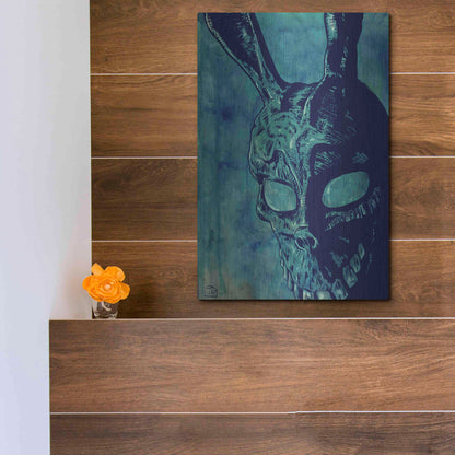 Luxe Metal Art 'Donnie Darko' by Giuseppe Cristiano, Metal Wall Art,12x16