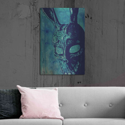 Luxe Metal Art 'Donnie Darko' by Giuseppe Cristiano, Metal Wall Art,24x36