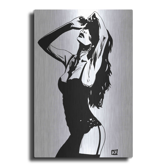 Luxe Metal Art 'Lingerie' by Giuseppe Cristiano, Metal Wall Art