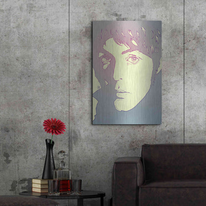 Luxe Metal Art 'Paul' by Giuseppe Cristiano, Metal Wall Art,24x36