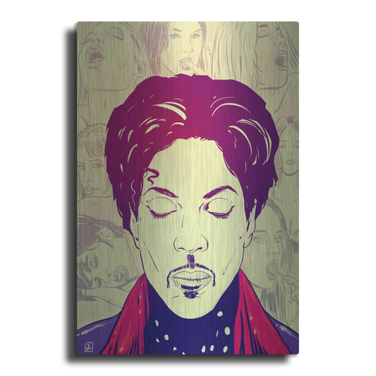 Luxe Metal Art 'Prince' by Giuseppe Cristiano, Metal Wall Art