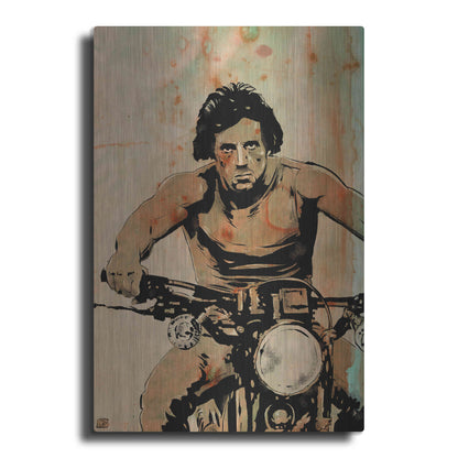 Luxe Metal Art 'Rambo' by Giuseppe Cristiano, Metal Wall Art