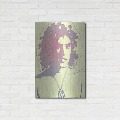 Luxe Metal Art 'Roger Daltrey' by Giuseppe Cristiano, Metal Wall Art,24x36