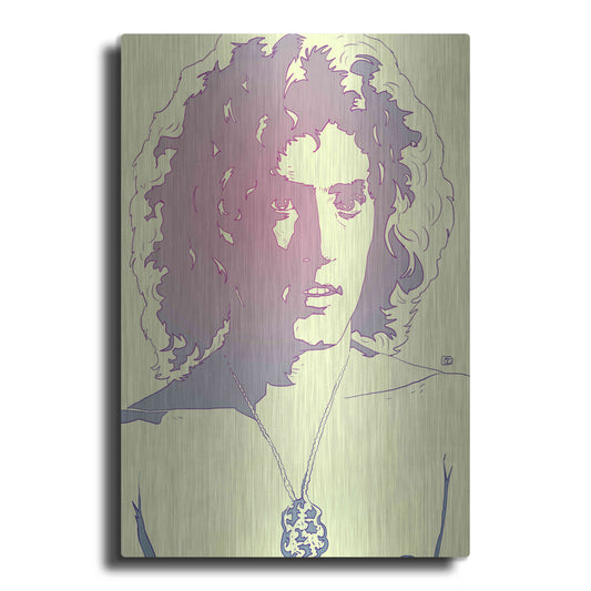 Luxe Metal Art 'Roger Daltrey' by Giuseppe Cristiano, Metal Wall Art