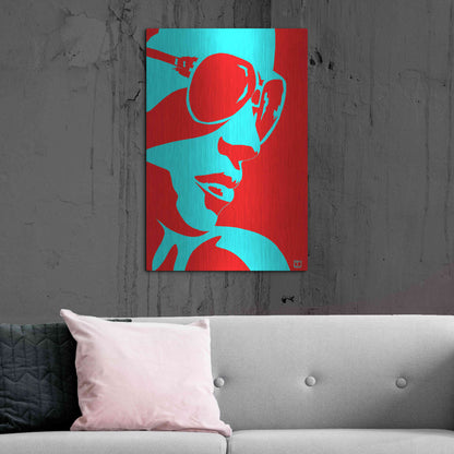 Luxe Metal Art 'Sunglasses' by Giuseppe Cristiano, Metal Wall Art,24x36