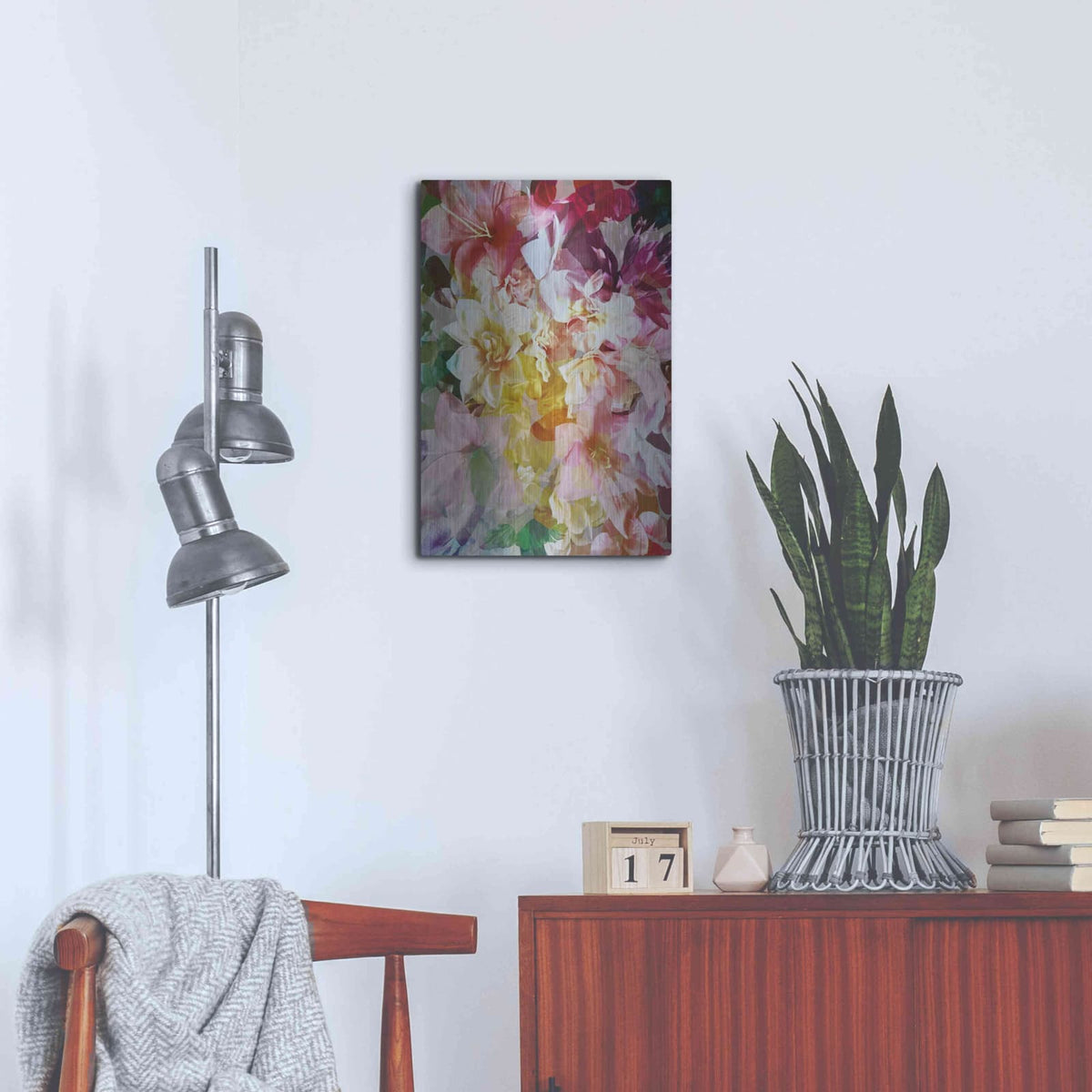 'Bloomin Babes' by Shandra Smith – Metal Wall Art, 16x24 room view