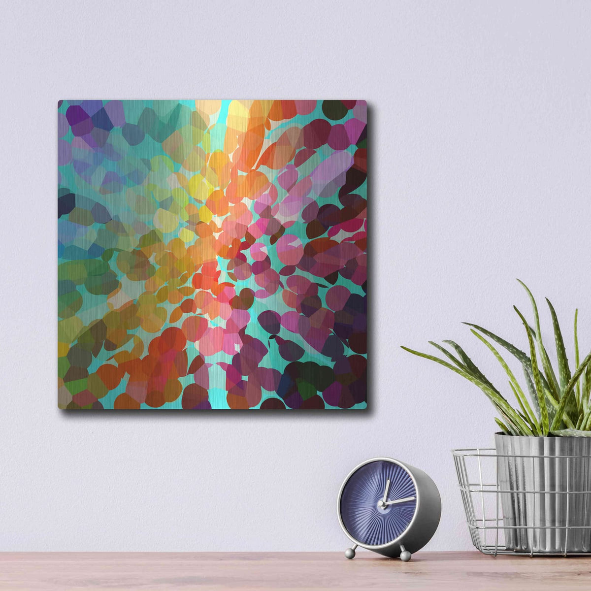 'Connect' by Shandra Smith – Metal Wall Art, 12x12 room view
