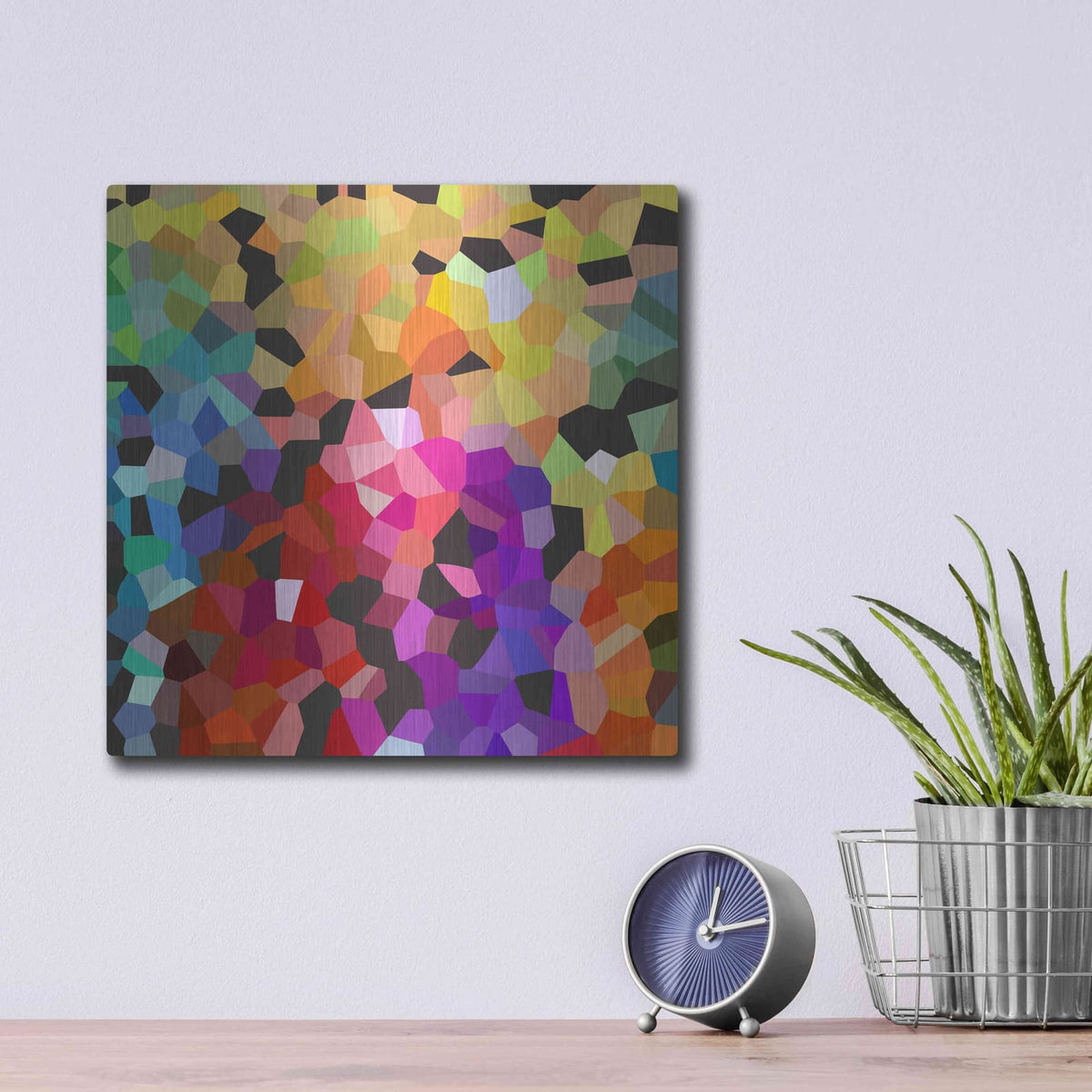 'Fooling Around' by Shandra Smith – Metal Wall Art, 12x12 room view