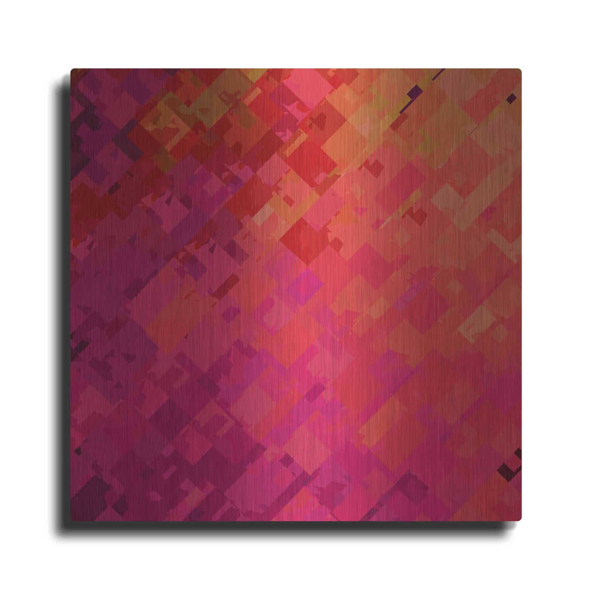 'Purple & Orange' by Shandra Smith – Metal Wall Art