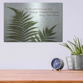 'Delicate Fern' by Debra Van Swearingen – Metal Wall Art, 16x12 room view