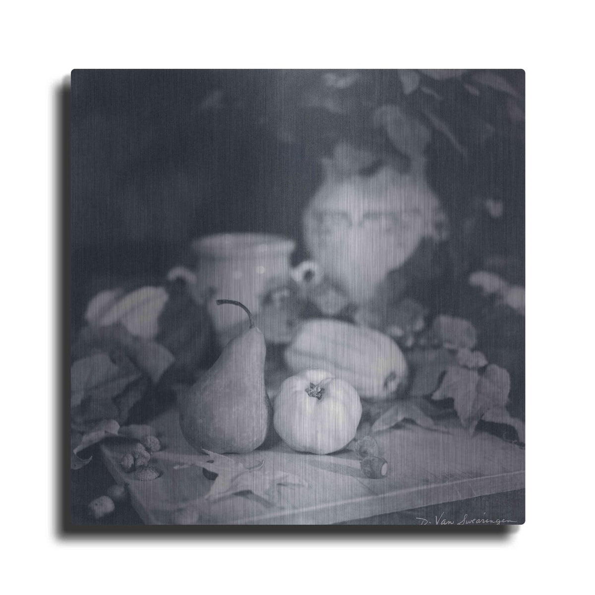 'Quince Pear' by Debra Van Swearingen – Metal Wall Art