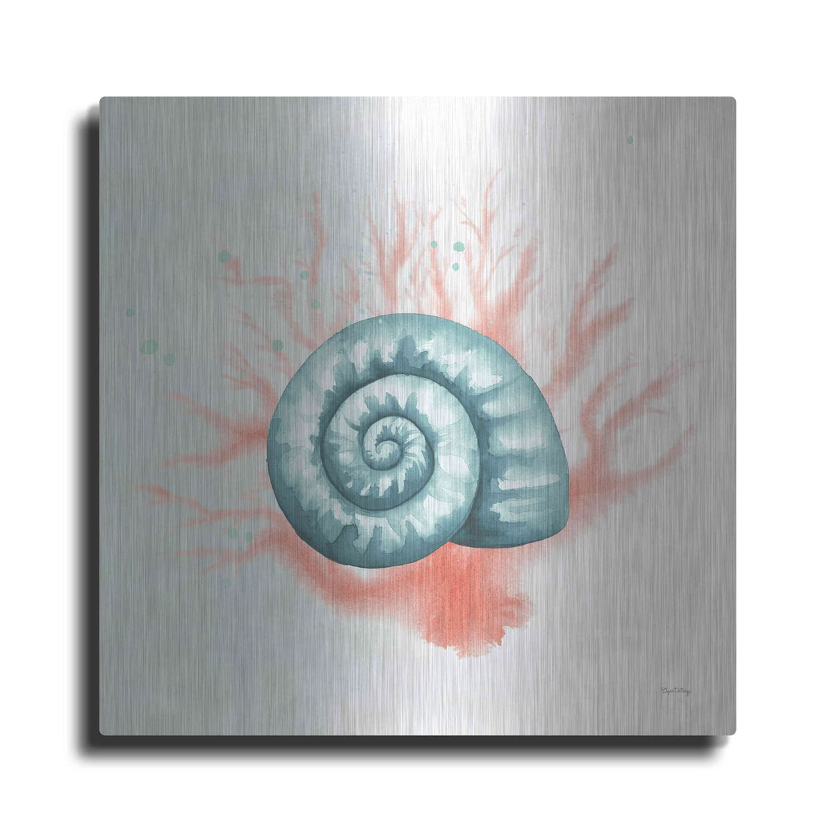 'Splash I' by Elyse DeNeige – Metal Wall Art