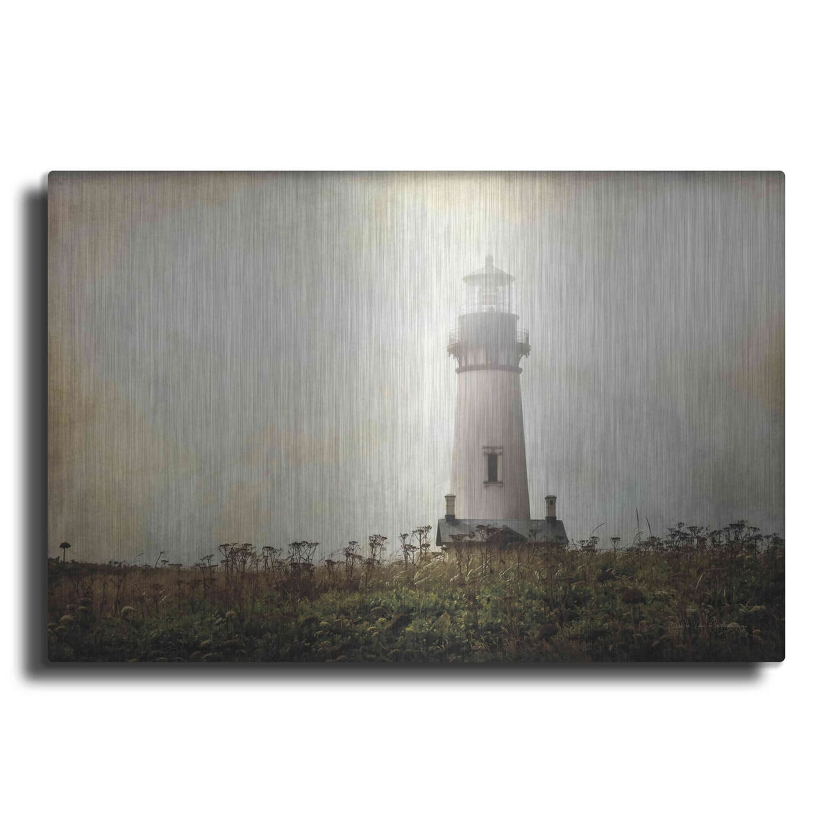 'Lonely Lighthouse II' by Debra Van Swearingen – Metal Wall Art