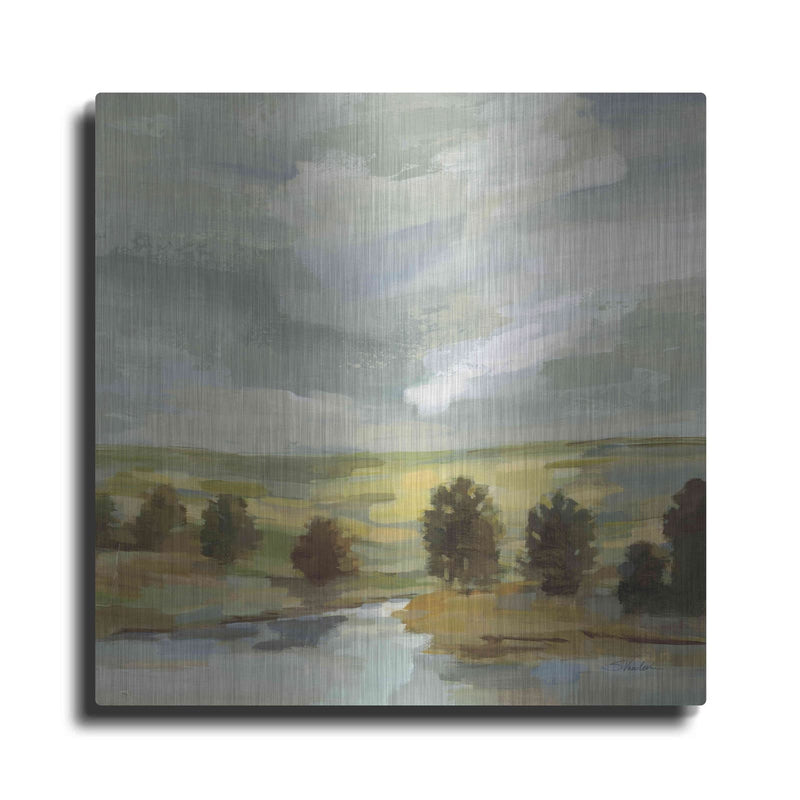 'Country Landscape' by Silvia Vassileva – Metal Wall Art
