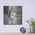 'Neutral Water' by Silvia Vassileva – Metal Wall Art, 12x12 room view