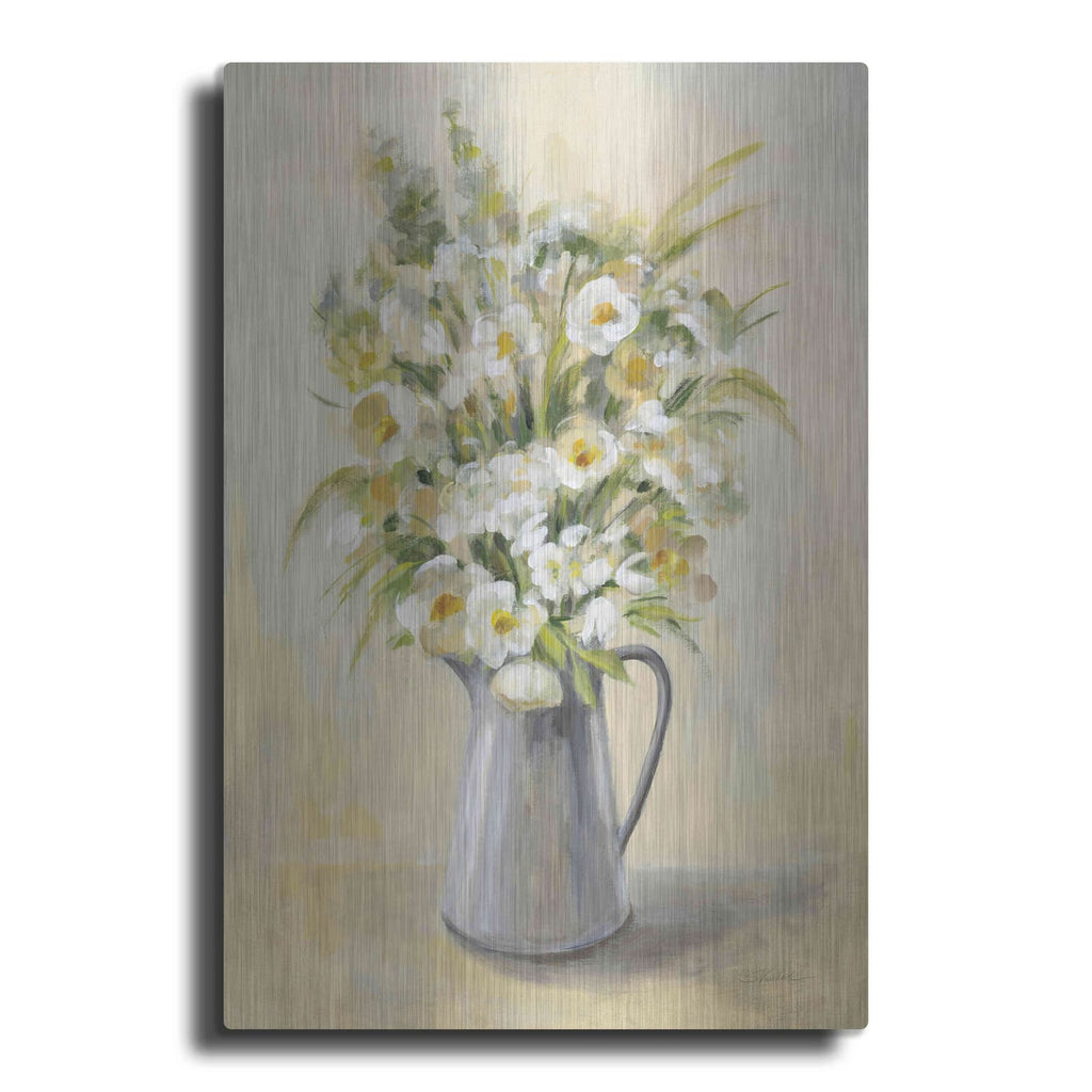 'Farm Bouquet' by Silvia Vassileva – Metal Wall Art
