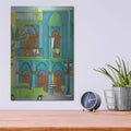 'Havana IV' by Elyse DeNeige – Metal Wall Art, 12x16 room view