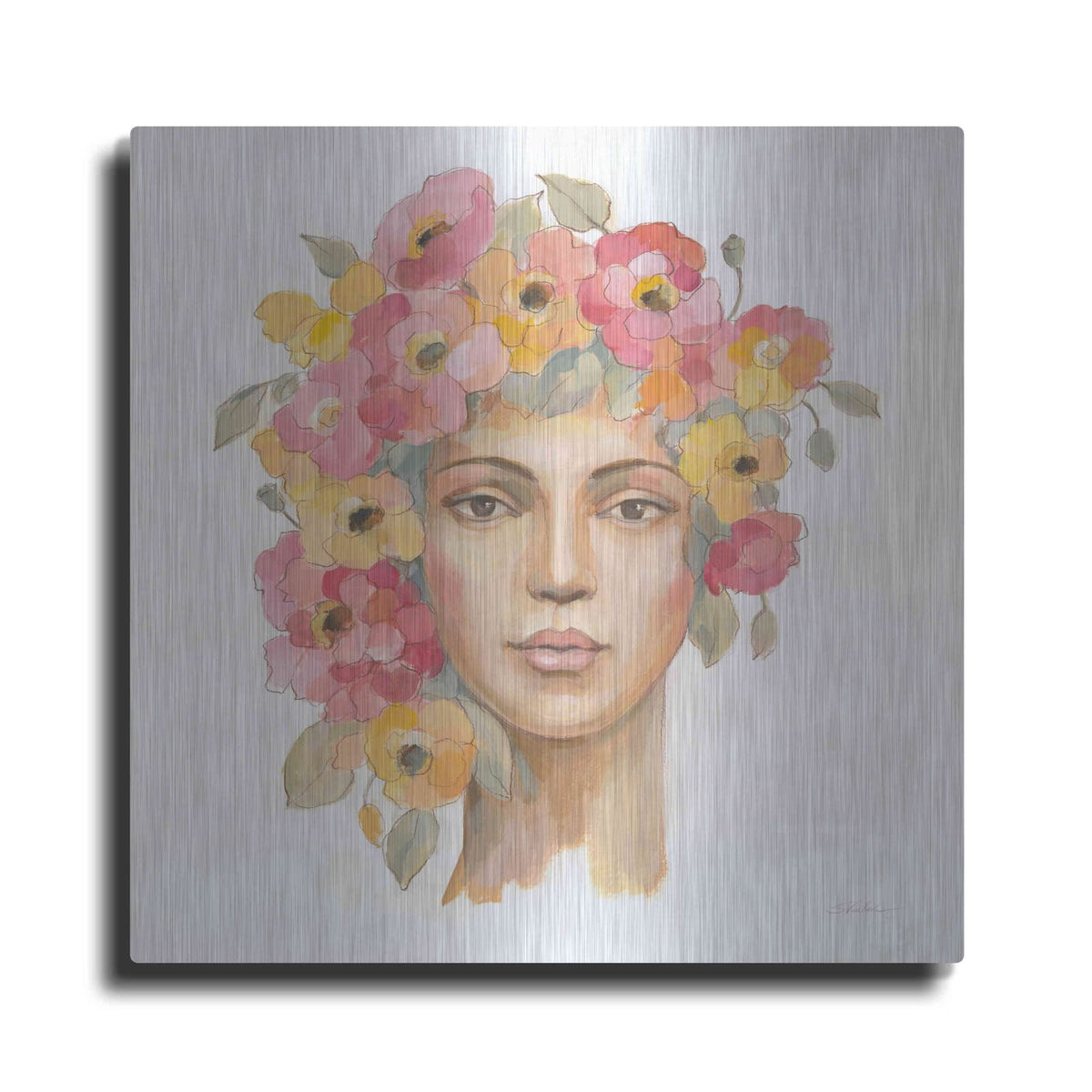 'International Woman I' by Silvia Vassileva – Metal Wall Art
