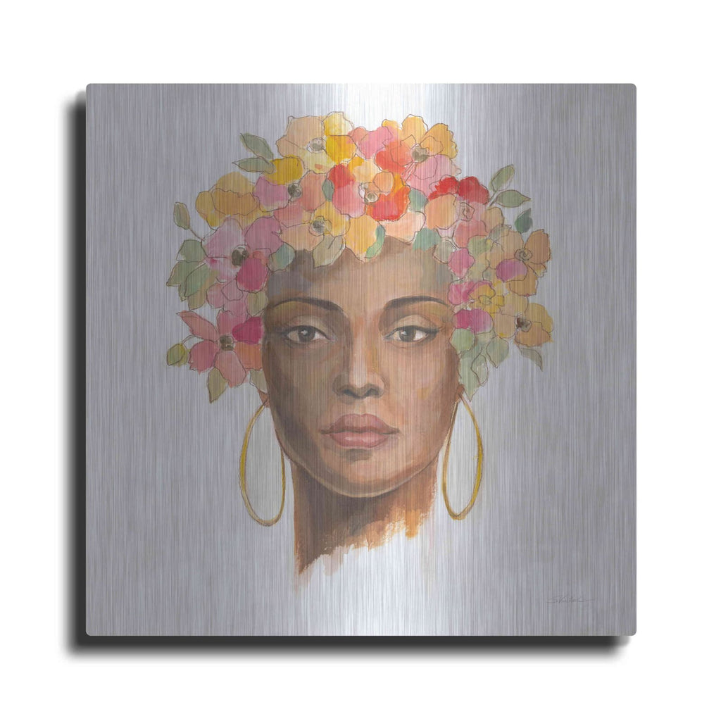 'International Woman II' by Silvia Vassileva – Metal Wall Art