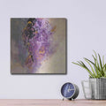 'Amethyst' by Silvia Vassileva – Metal Wall Art, 12x12 room view