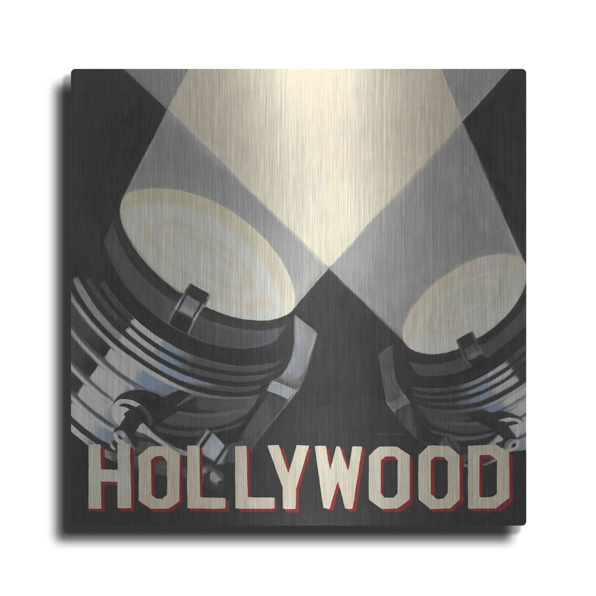 'Hollywood' by Marco Fabiano – Metal Wall Art