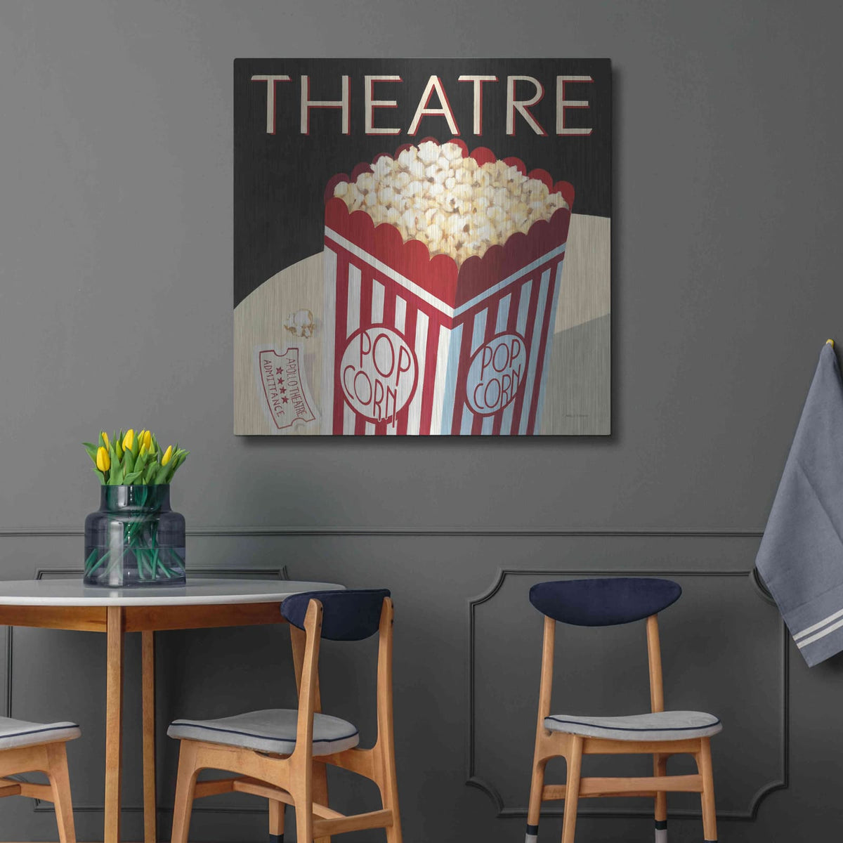 'Theatre' by Marco Fabiano – Metal Wall Art, 36x36 room view