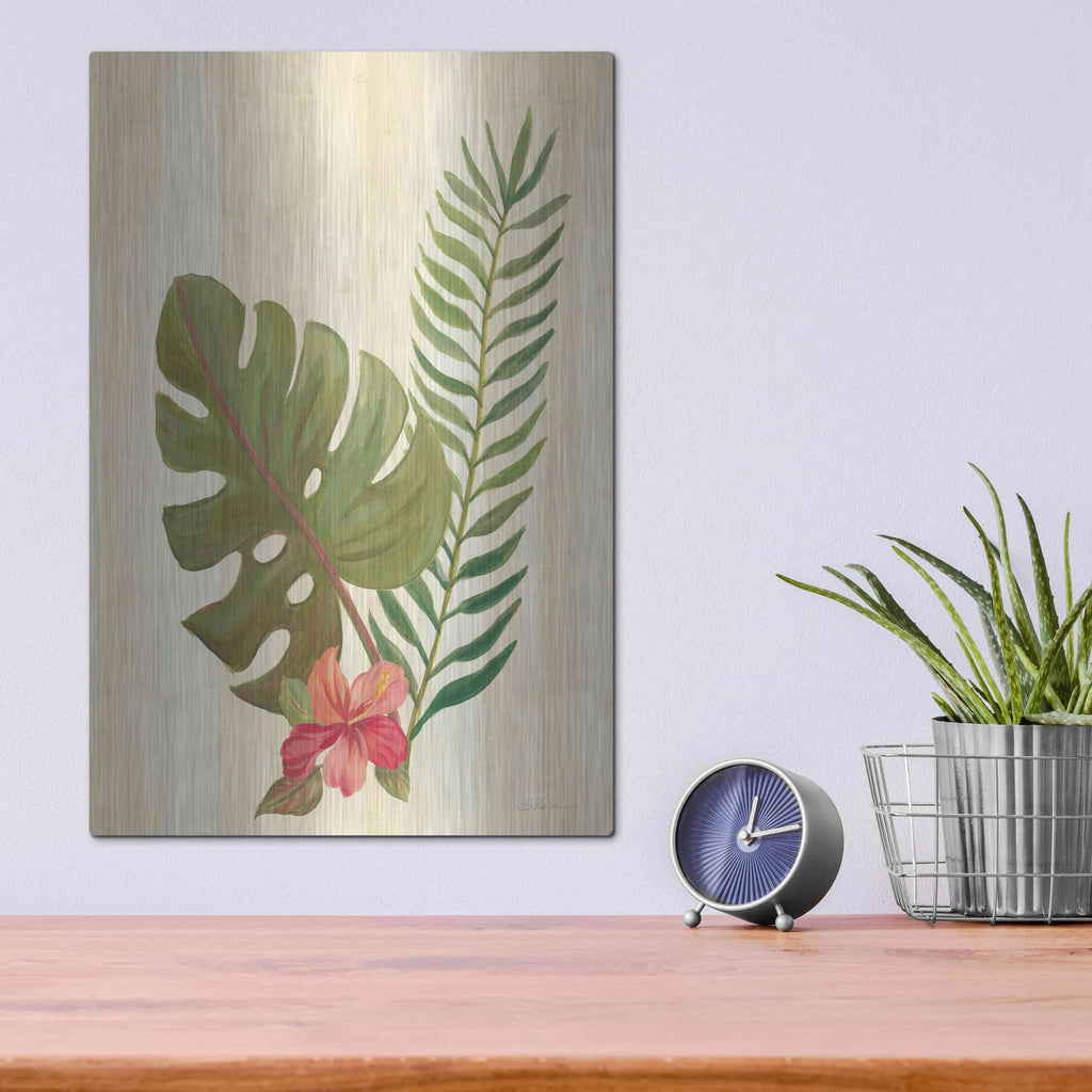 'Tropical Garden V' by Silvia Vassileva – Metal Wall Art, 12x16 room view