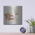 'Homemade Happiness III' by Silvia Vassileva – Metal Wall Art, 12x12 room view