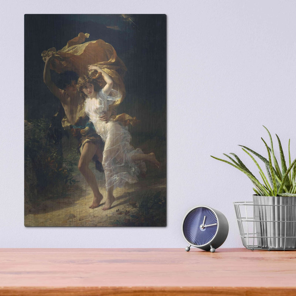 'The Storm' by Pierre Auguste Cot – Metal Wall Art, 12x16 room view
