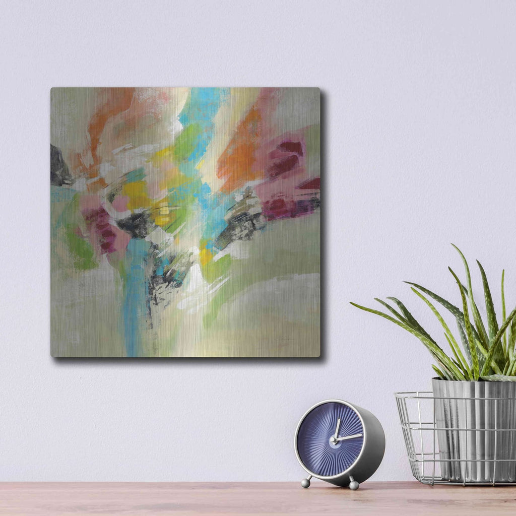 'Summer Lunapark' by Silvia Vassileva – Metal Wall Art, 12x12 room view