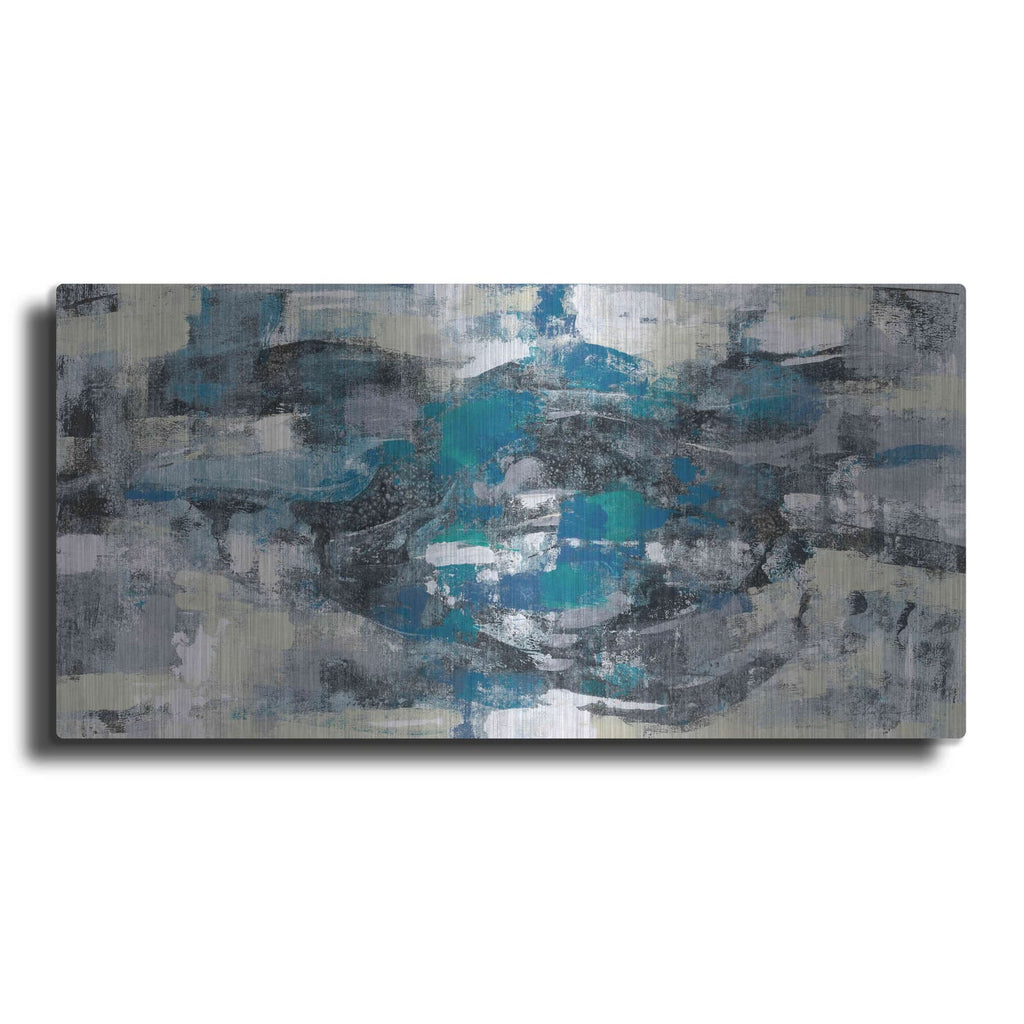 'Moonlight Splash' by Silvia Vassileva – Metal Wall Art