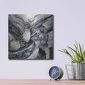 'Graphic Canyon I' by Silvia Vassileva – Metal Wall Art, 12x12 room view