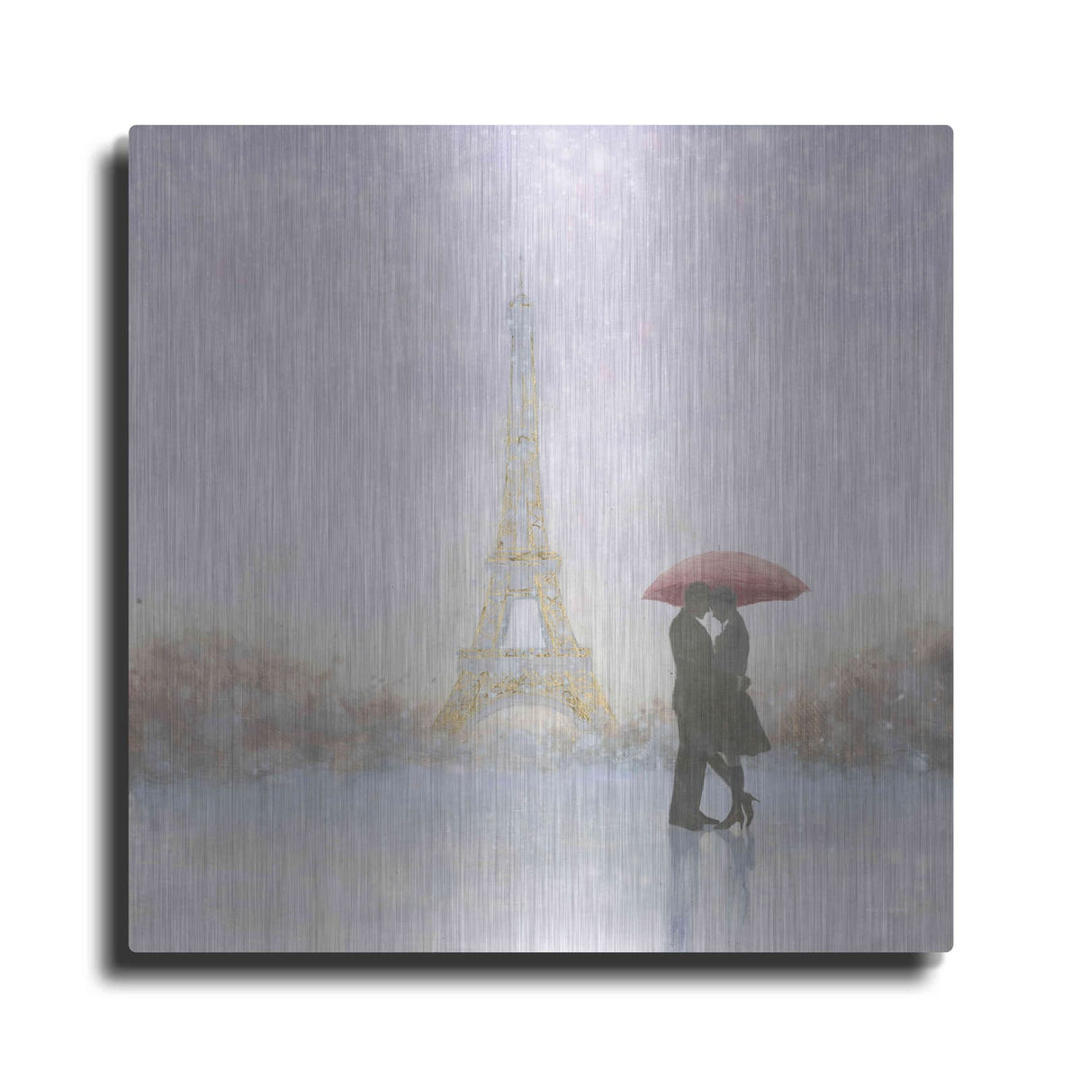 'Eiffel Romance' by Marco Fabiano – Metal Wall Art