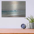 'Whispering Wave 2' by Silvia Vassileva – Metal Wall Art, 16x12 room view
