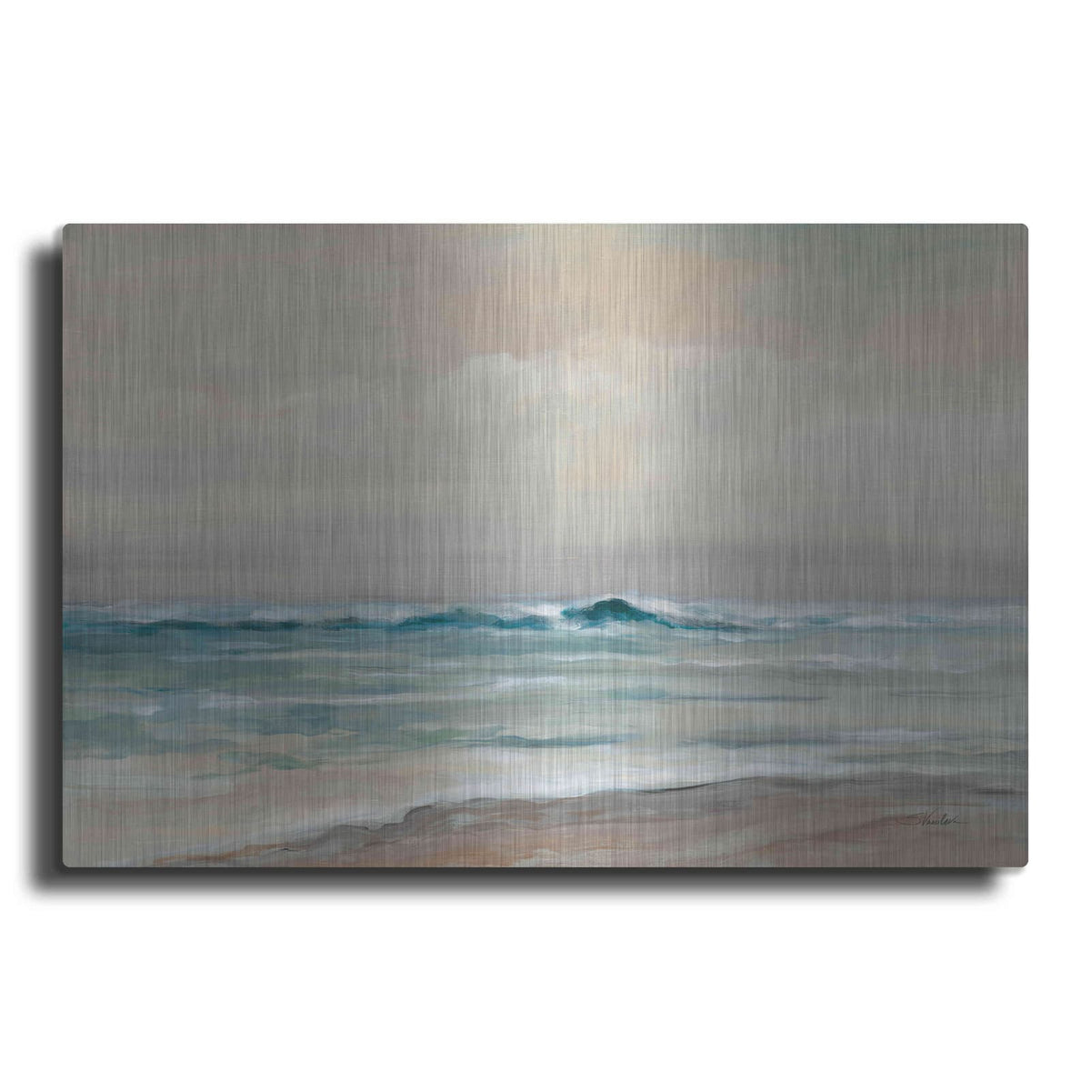 'Whispering Wave 2' by Silvia Vassileva – Metal Wall Art