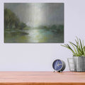 'Lakeside Fog' by Silvia Vassileva – Metal Wall Art, 16x12 room view