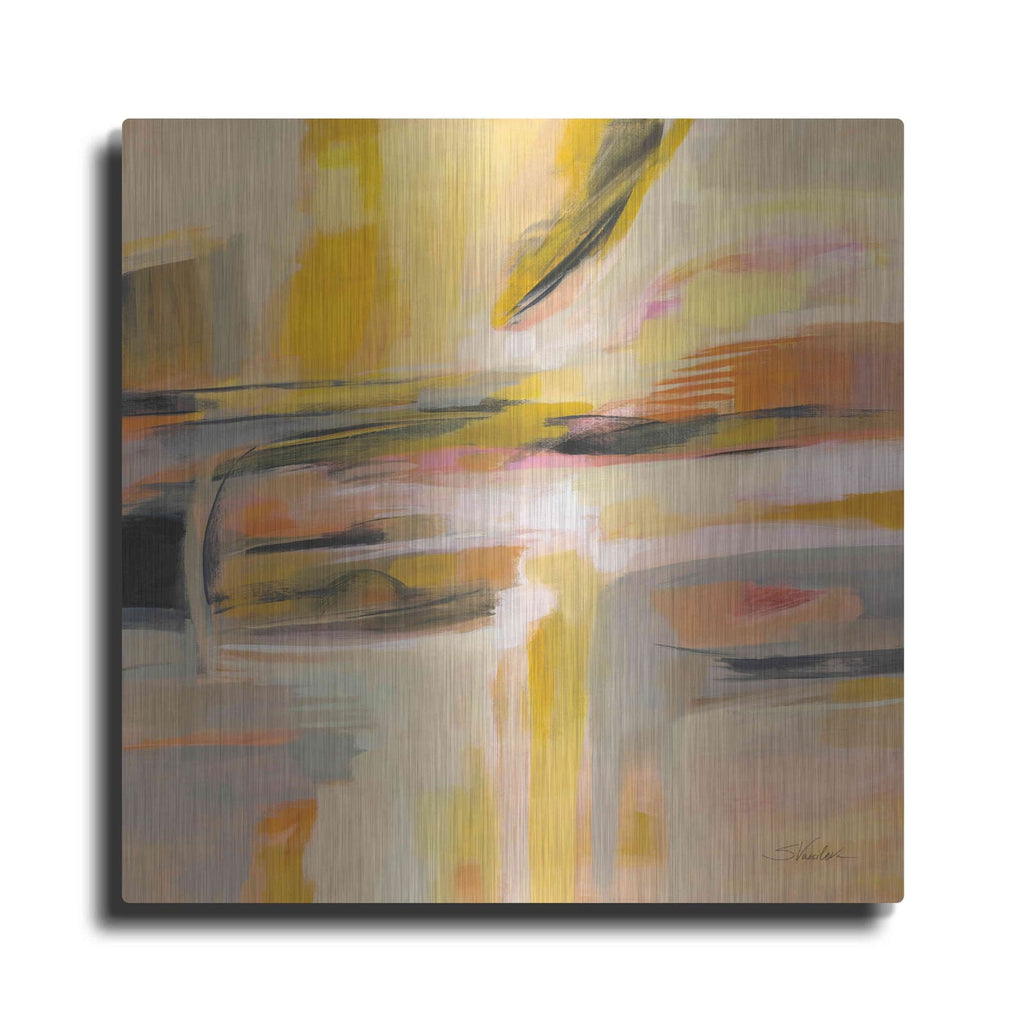 'Happy Sunshine' by Silvia Vassileva – Metal Wall Art