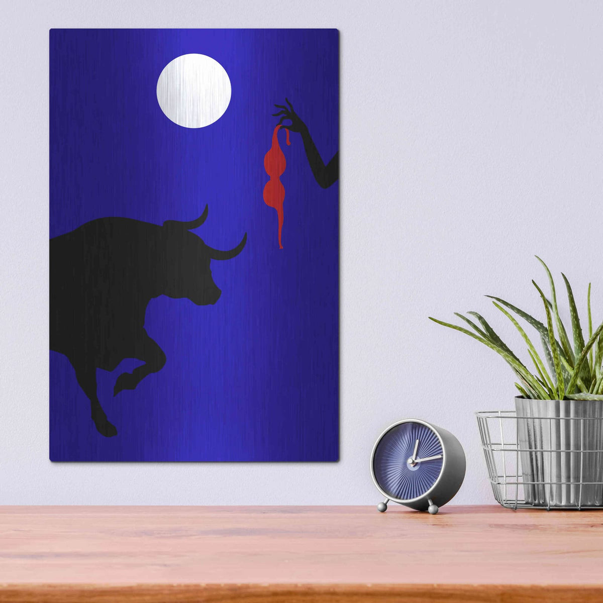 'Come To Me' by Cesare Bellassai – Metal Wall Art, 12x16 room view