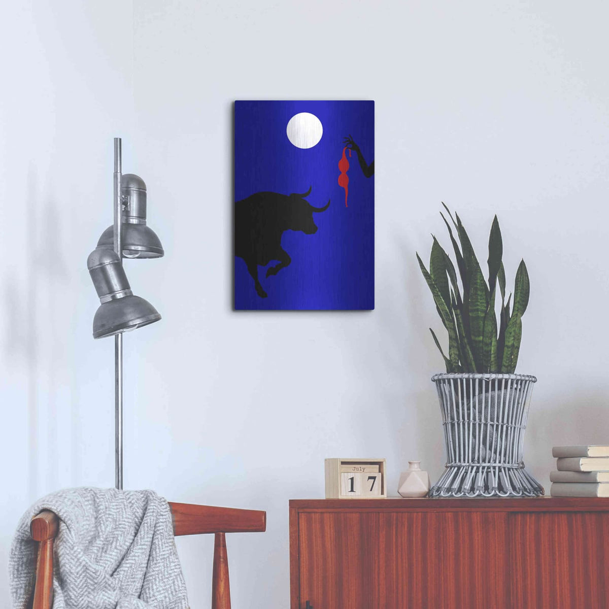 'Come To Me' by Cesare Bellassai – Metal Wall Art, 16x24 room view
