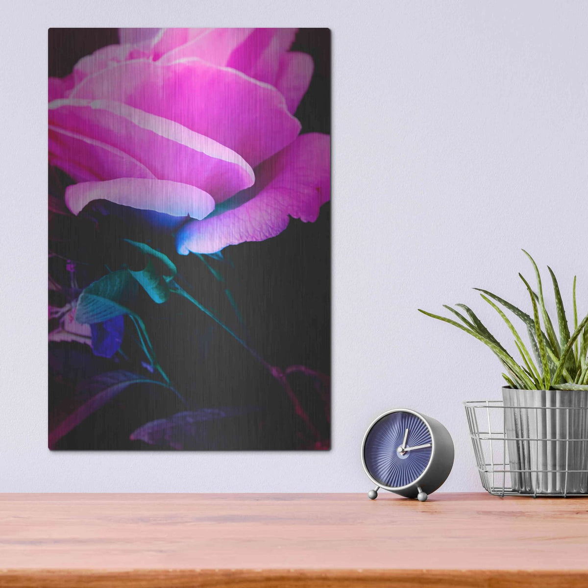 'Eternal Passion' by Cesare Bellassai – Metal Wall Art, 12x16 room view