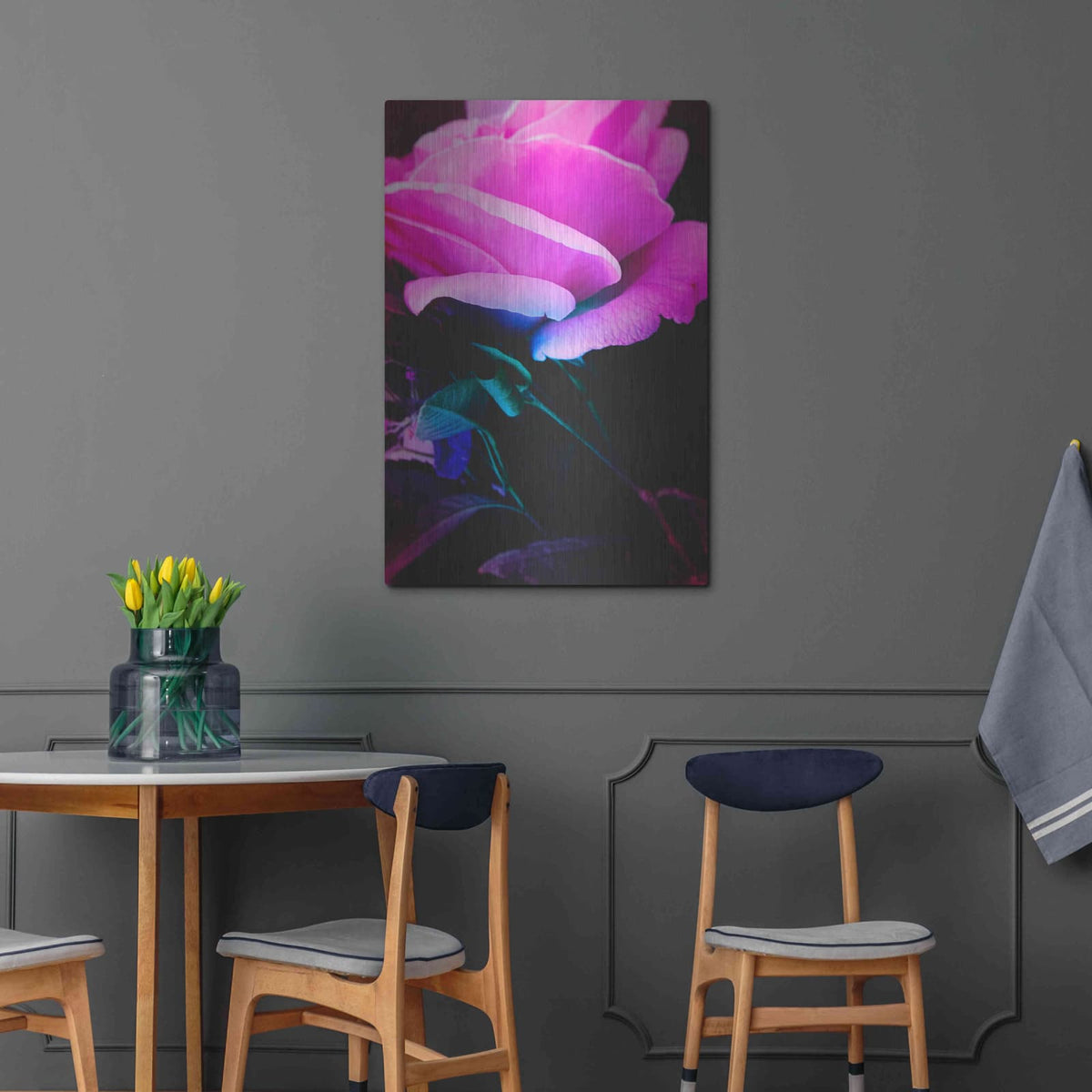 'Eternal Passion' by Cesare Bellassai – Metal Wall Art, 24x36 room view