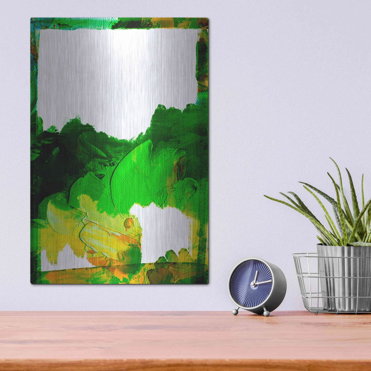 'Inside The Forest' by Cesare Bellassai – Metal Wall Art, 12x16 room view