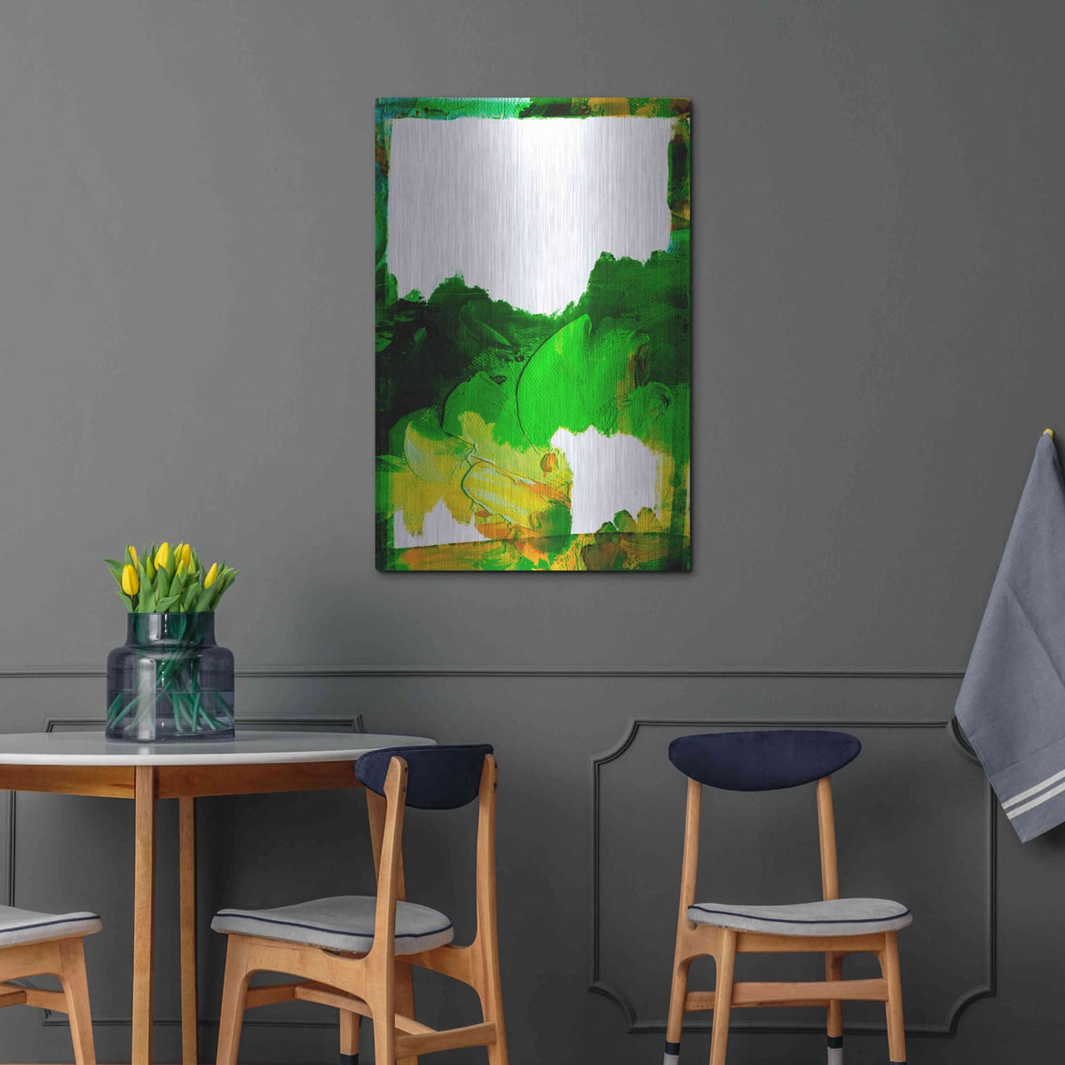 'Inside The Forest' by Cesare Bellassai – Metal Wall Art, 24x36 room view