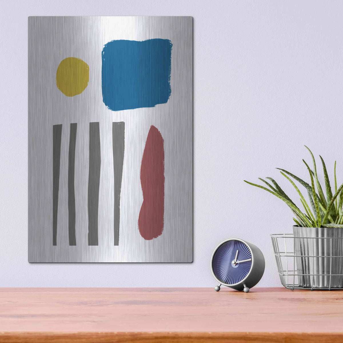 'Little Thoughts' by Cesare Bellassai – Metal Wall Art, 12x16 room view