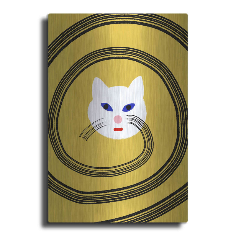 'Meow' by Cesare Bellassai – Metal Wall Art